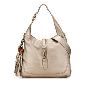 Pre-Loved Gucci Medium Calfskin New Jackie Satchel